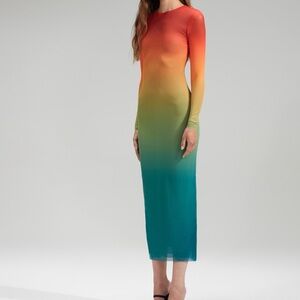 Self Portrait Long Sleeve Dress